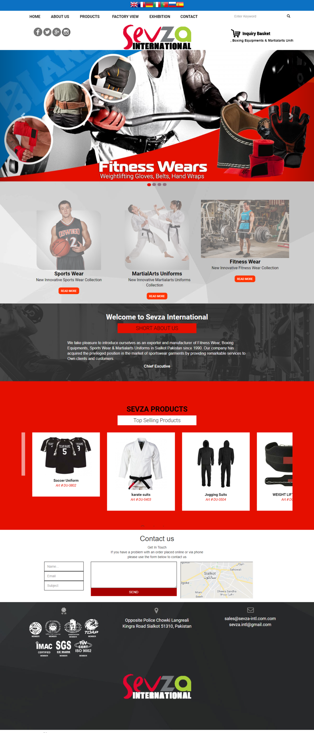 Sevza Intl.com