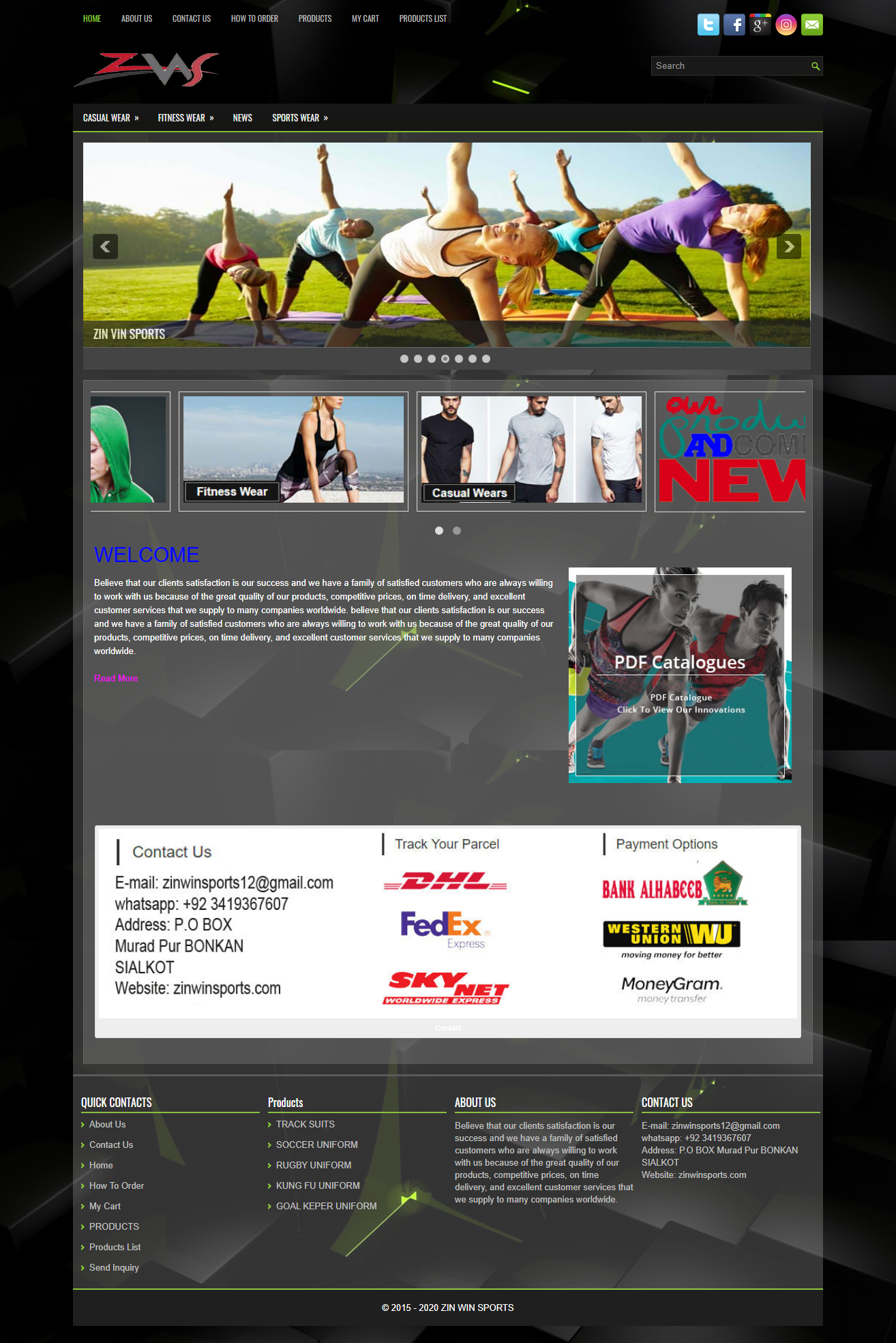 Zinwinsports.com